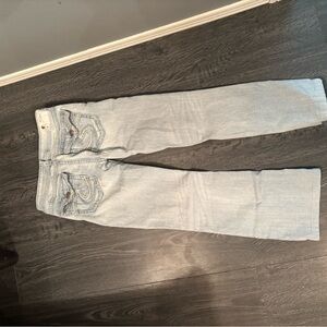 Silver Jeans Light Blue Straight Leg Denim